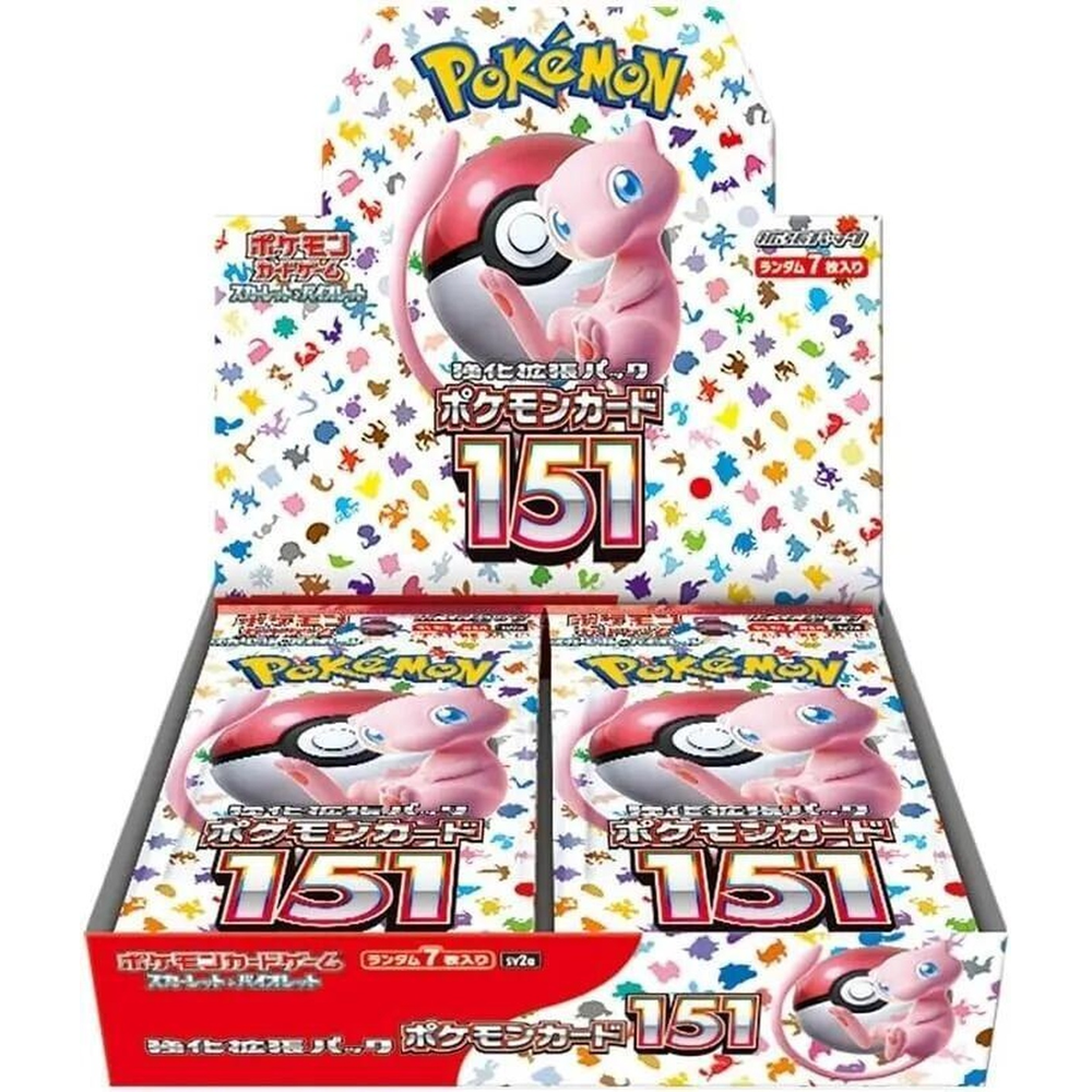 JP Pokemon Card 151 (SV2a) - Booster Box