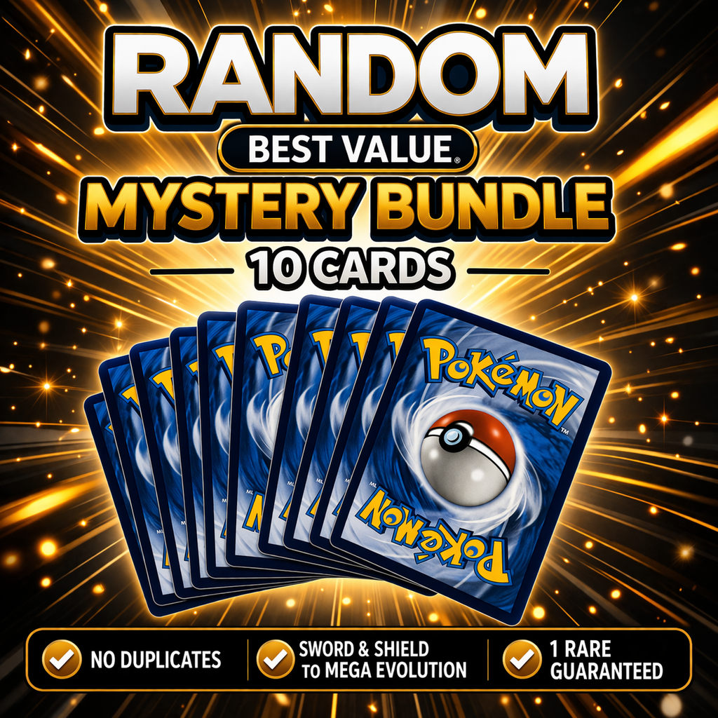 Pokemon TCG Mystery Bundle 10 Cards Pick Your Type Guaranteed Rare NM Lot