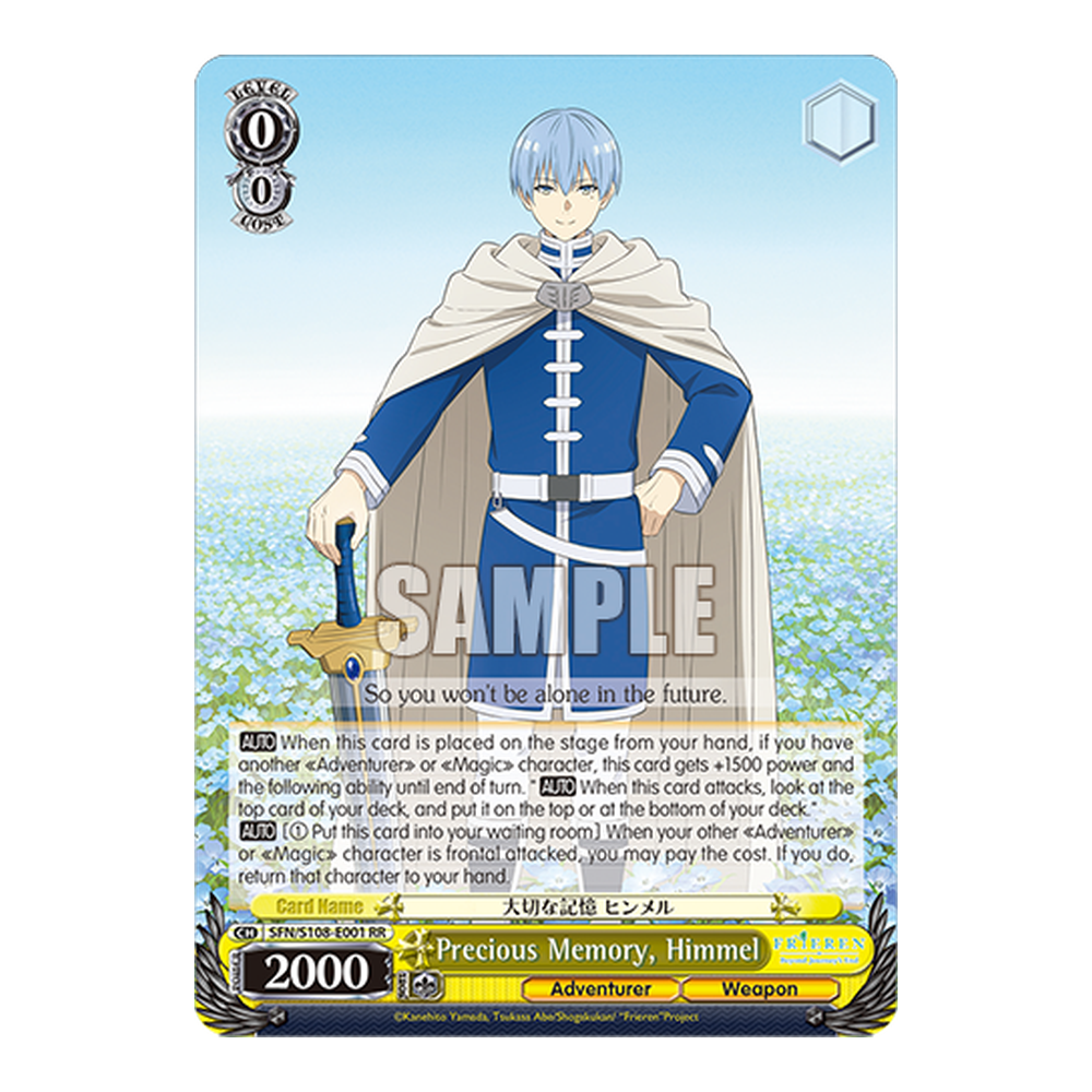 EN Frieren: Beyond Journey's End (SFN) - Booster Box (1st Wave - Gold Sig)