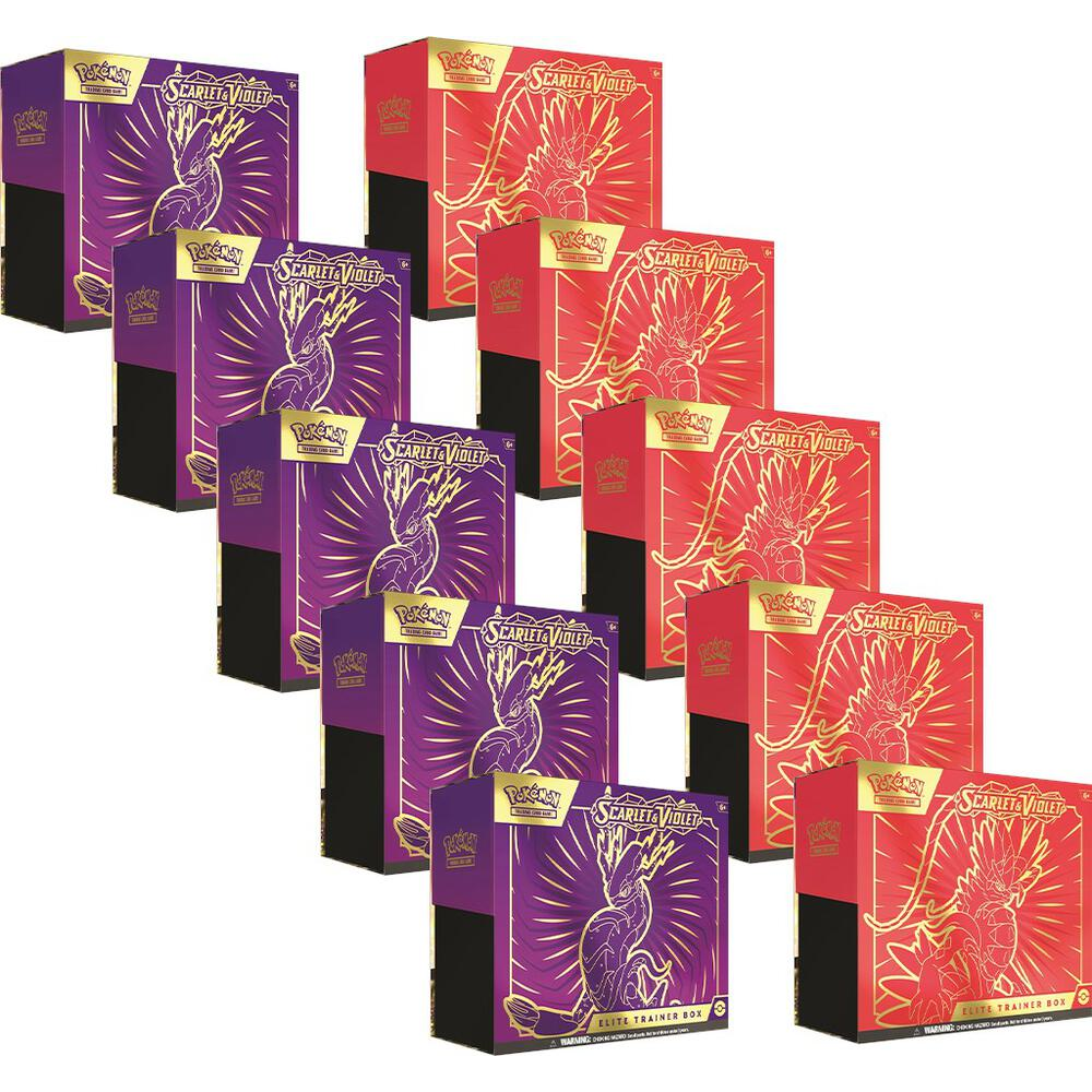 EN Scarlet & Violet Base (SV01) - Elite Trainer Box CASE