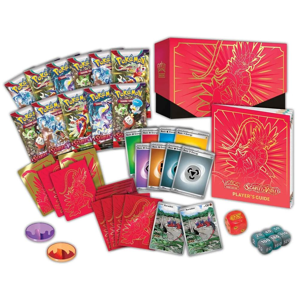 EN Scarlet & Violet Base (SV01) - Koraidon Pokemon Center Elite Trainer Box