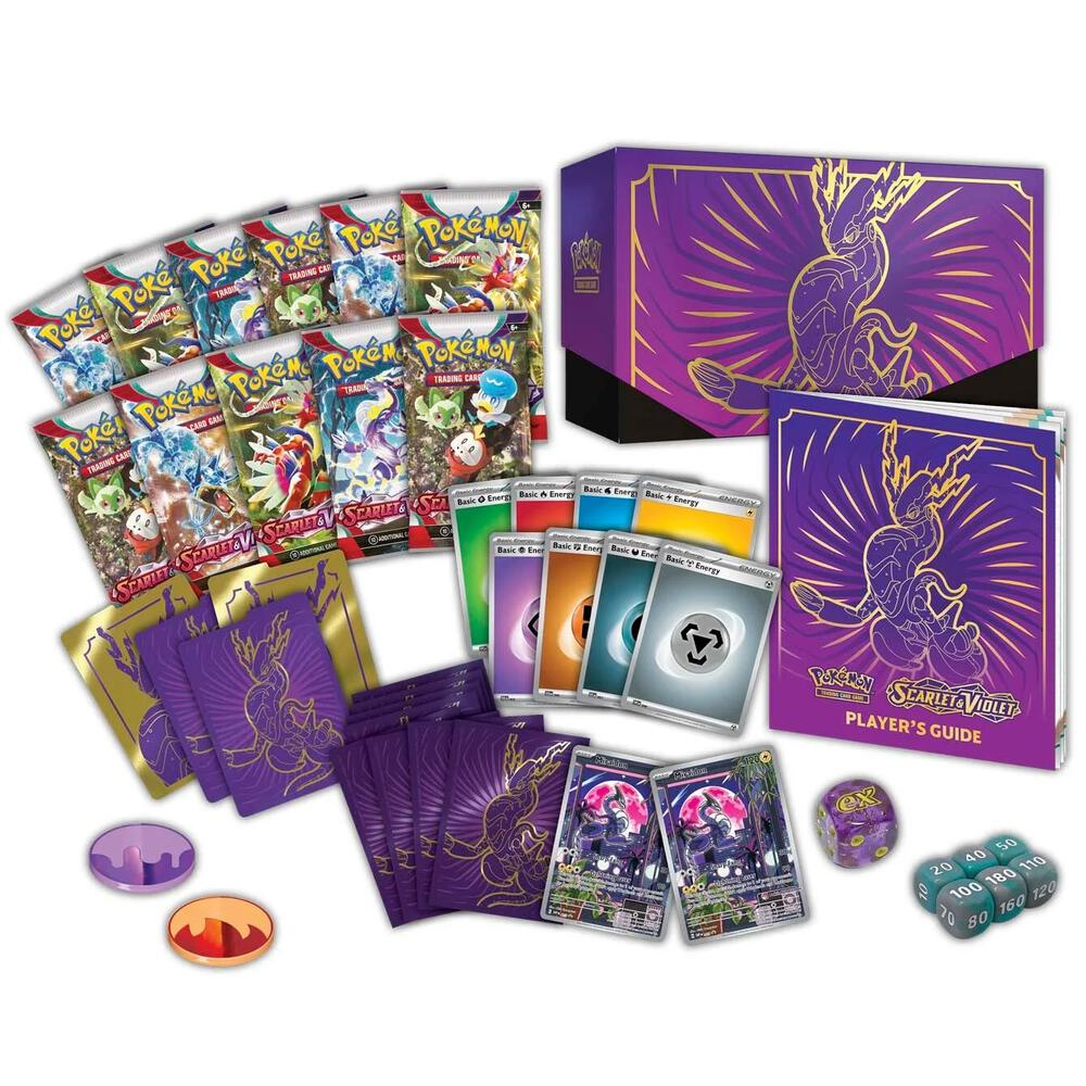 EN Scarlet & Violet Base (SV01) - Miraidon Pokemon Center Elite Trainer Box