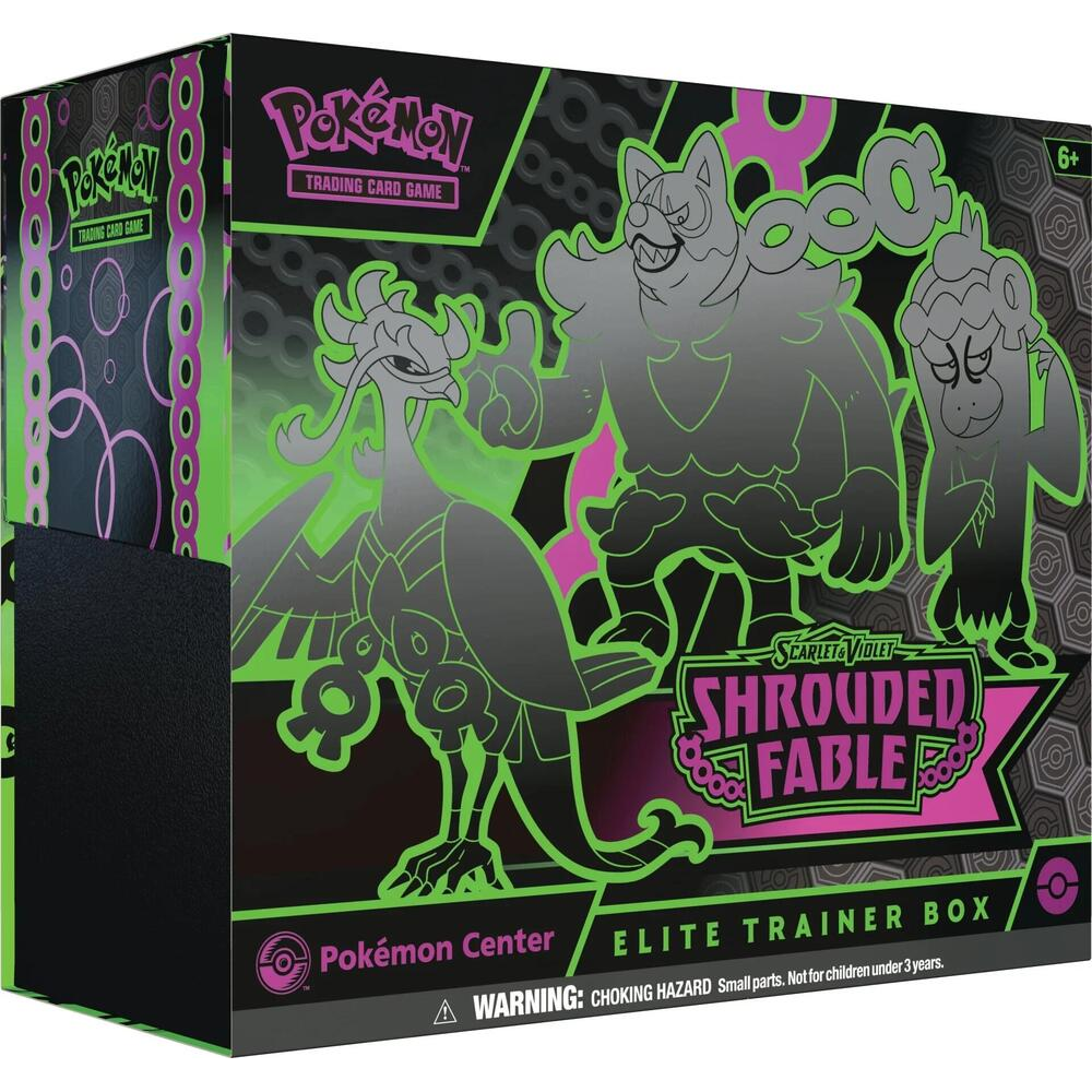 EN Shrouded Fable (SV06.5) - Pokemon Center Elite Trainer Box CASE