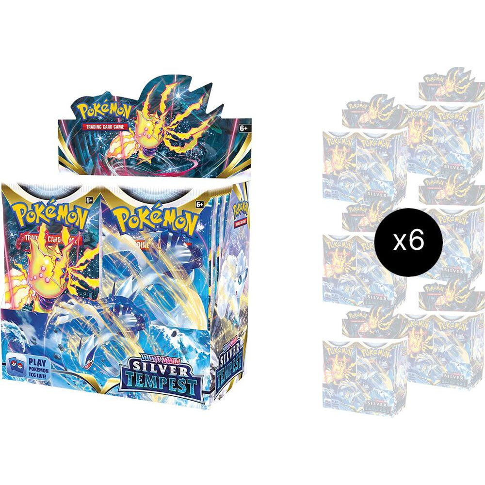 EN Silver Tempest (SWSH12) - Booster Box CASE