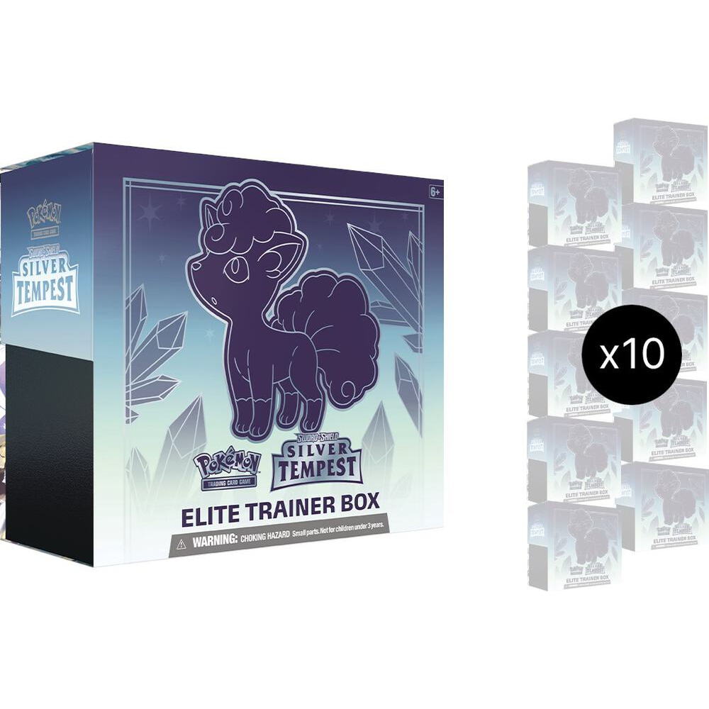 EN Silver Tempest (SWSH12) - Elite Trainer Box CASE