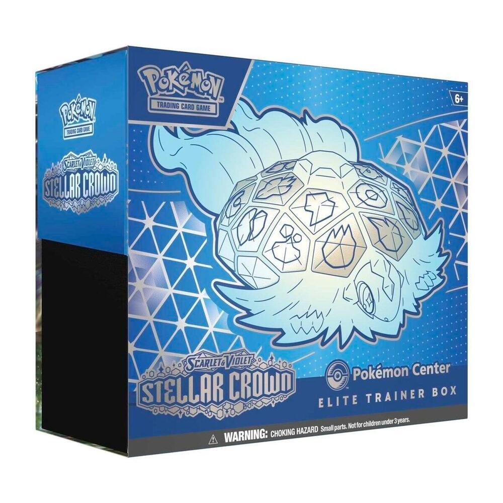 EN Stellar Crown (SV07) - Pokemon Center Elite Trainer Box CASE