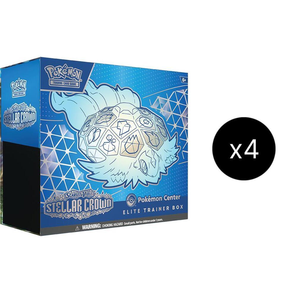 EN Stellar Crown (SV07) - Pokemon Center Elite Trainer Box CASE