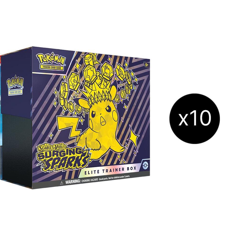 EN Surging Sparks (SV08) - Elite Trainer Box CASE