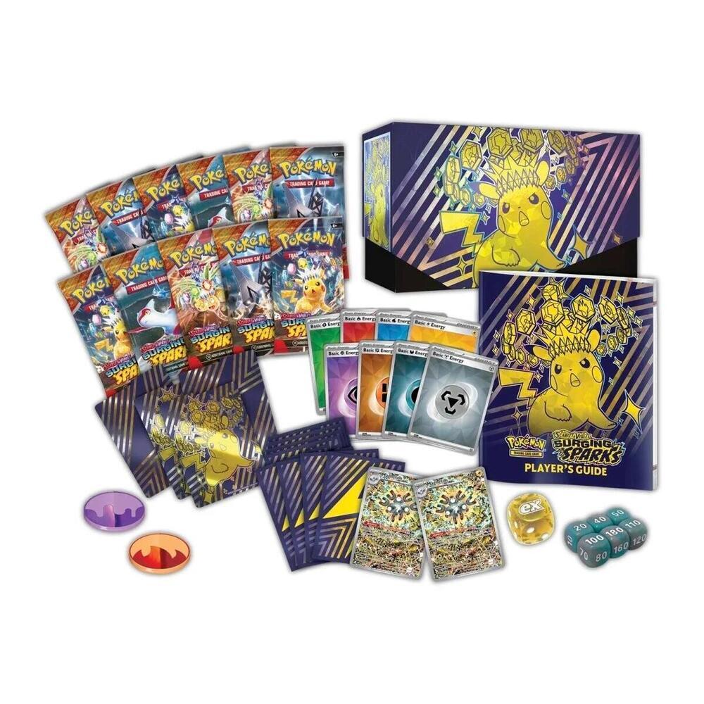 EN Surging Sparks (SV08) - Pokemon Center Elite Trainer Box CASE