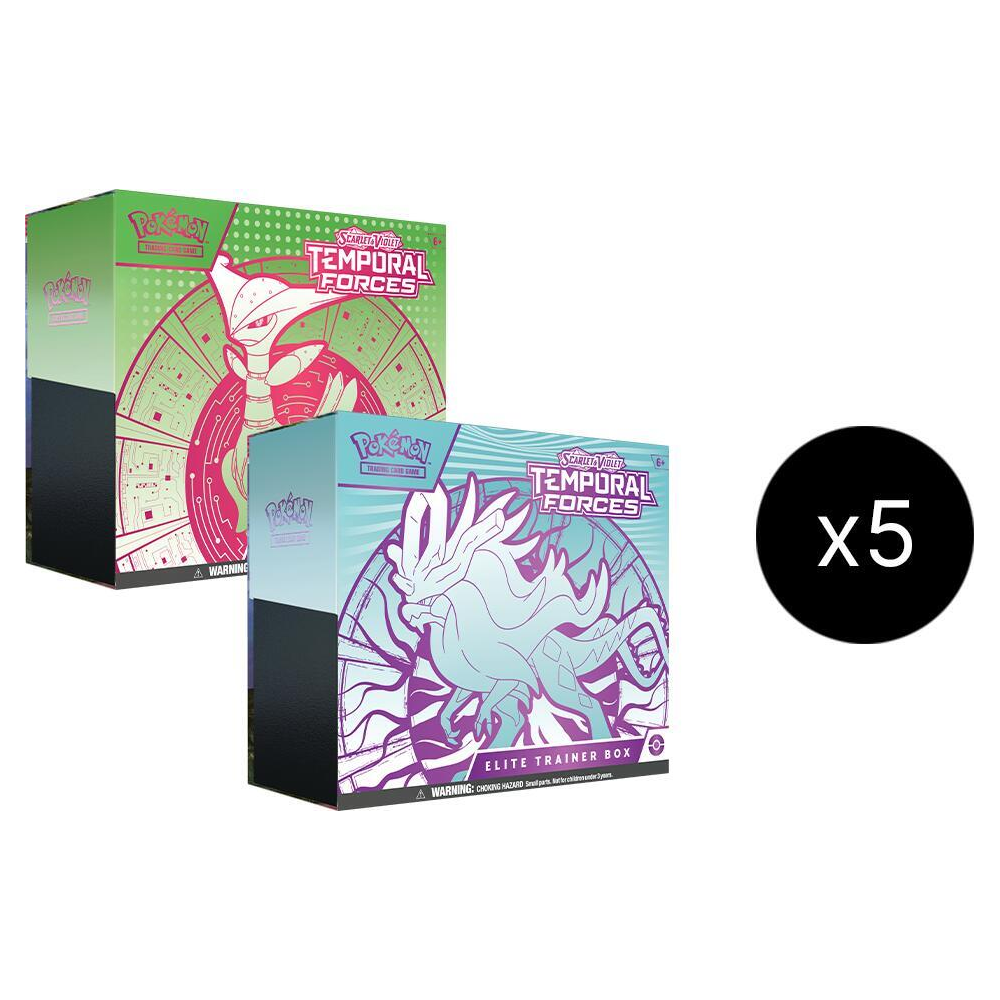 EN Temporal Forces (SV05) - Elite Trainer Box CASE