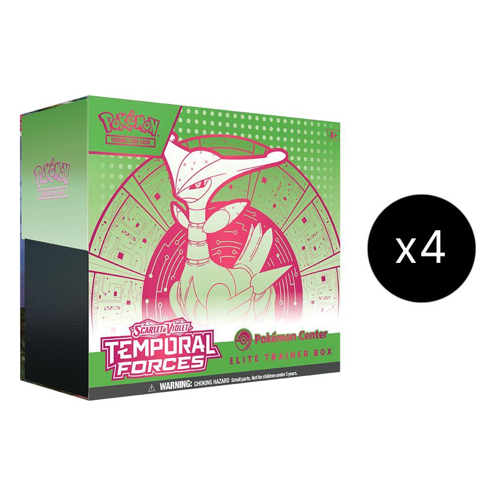 EN Temporal Forces (SV05) - Pokemon Center Elite Trainer Box CASE