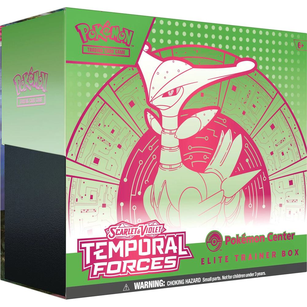 EN Temporal Forces (SV05) - Pokemon Center Elite Trainer Box CASE