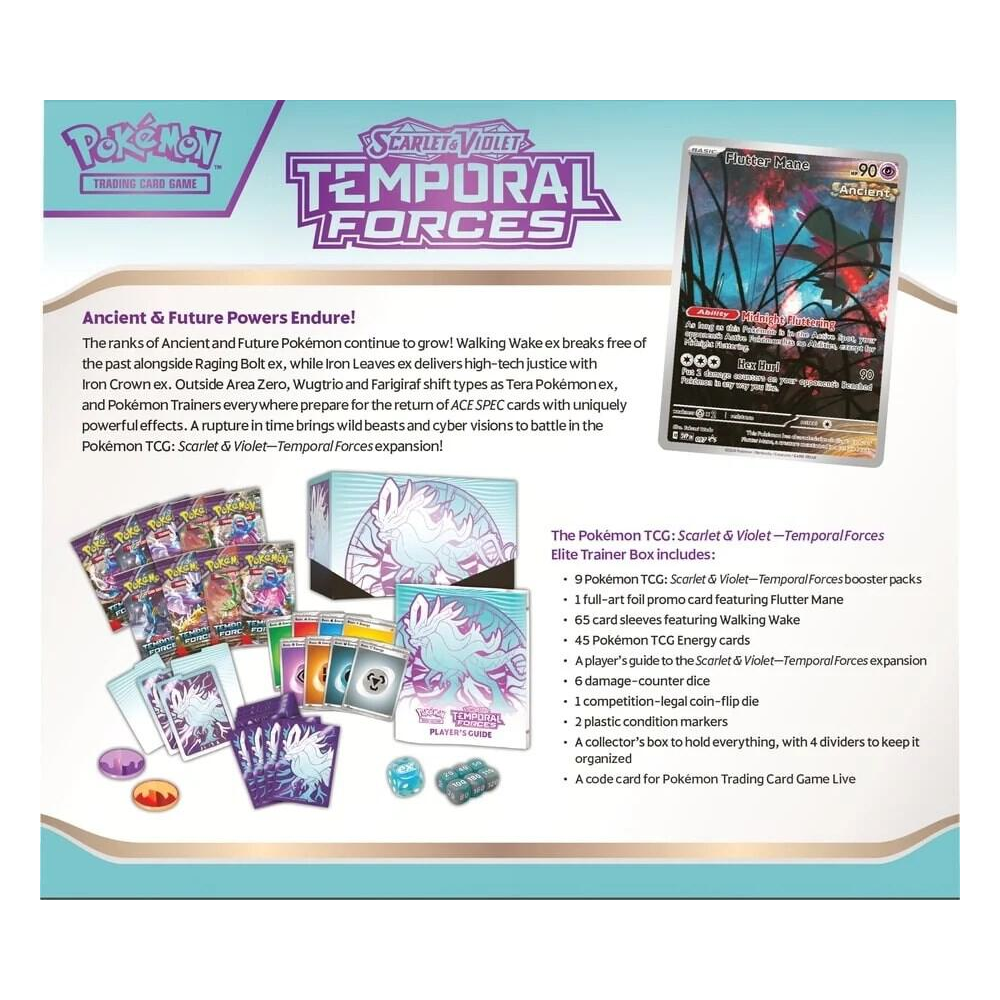 EN Temporal Forces (SV05) - Elite Trainer Box CASE