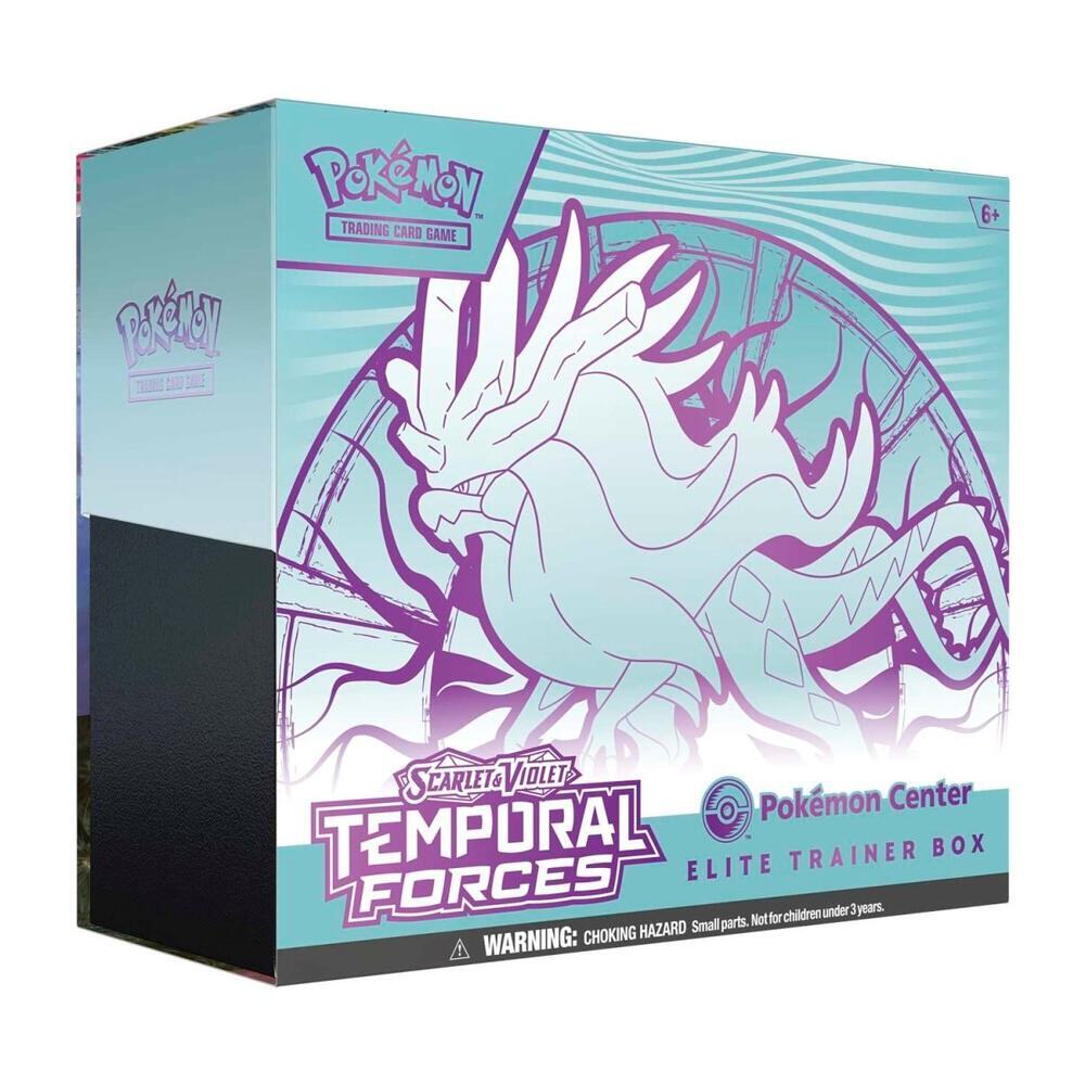 EN Temporal Forces (SV05) - Walking Wake Pokemon Center Elite Trainer Box CASE
