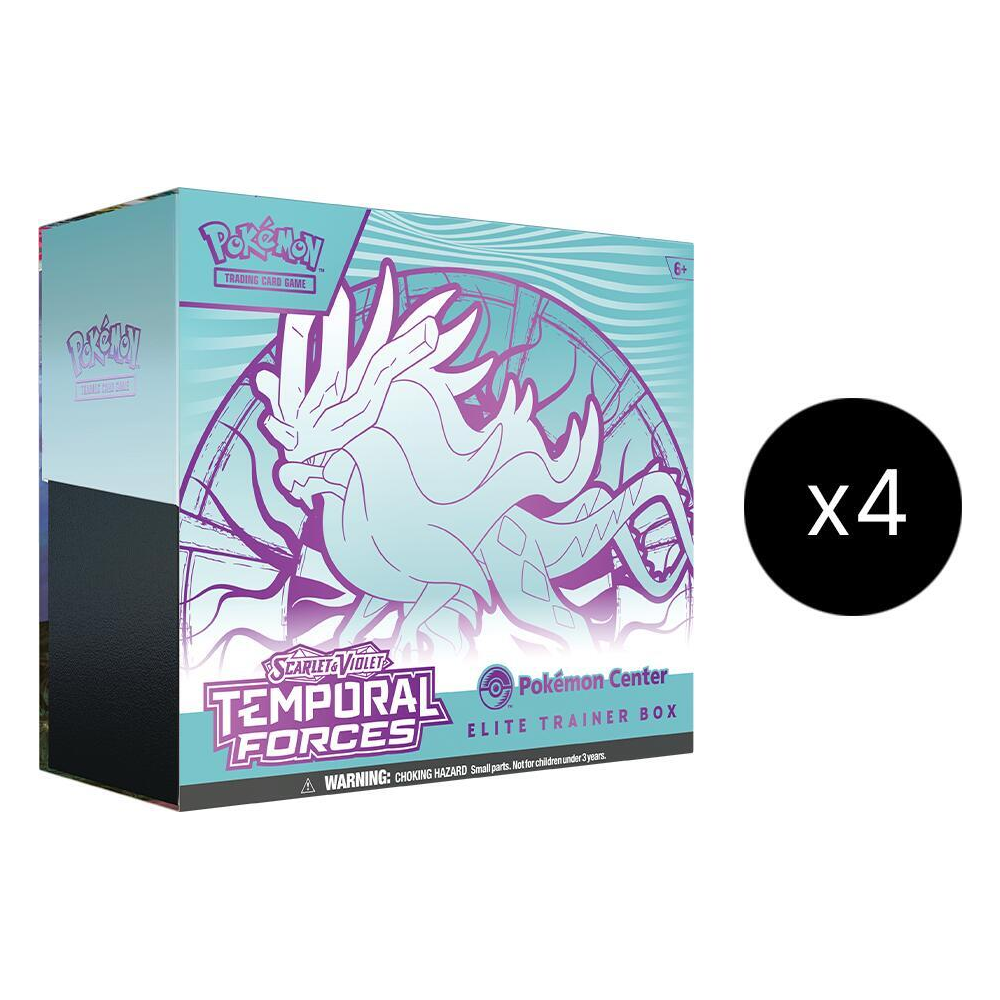 EN Temporal Forces (SV05) - Walking Wake Pokemon Center Elite Trainer Box CASE