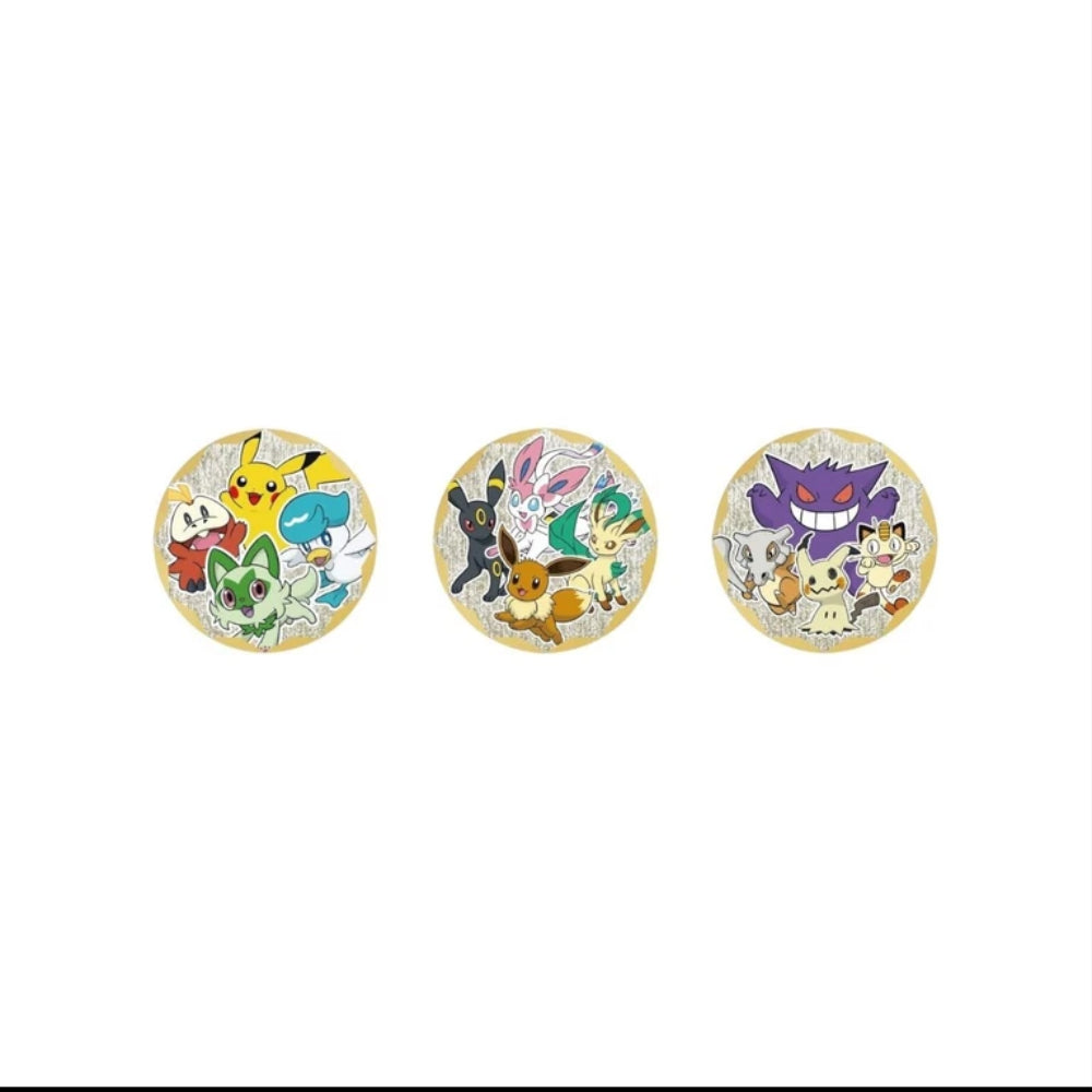 CN Gemstone Gem Pack Badge Set Display