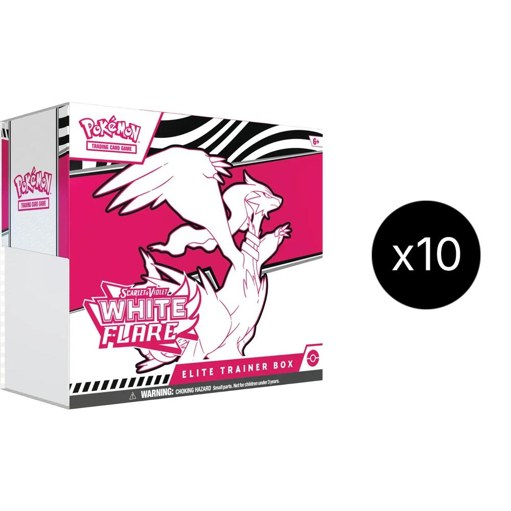 EN White Flare (SV10.5) - Elite Trainer Box CASE