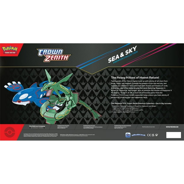 EN Crown Zenith Sea & Sky (SWSH12.5) - Premium Collection